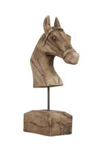 Light&Living-Ornament-Paard-Horse-Hout-25x14x48-Landelijk, Huis en Inrichting, Woonaccessoires | Stolpen, Nieuw, Ophalen of Verzenden
