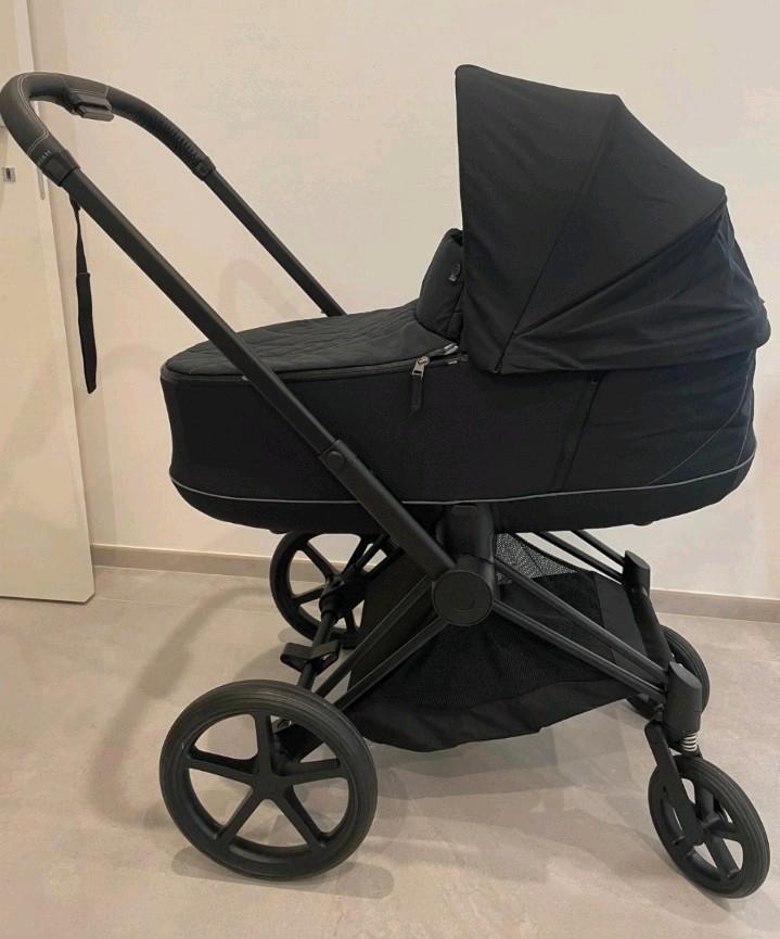 cybex priam matt black sephia zwart, Kinderen en Baby's, Kinderwagens en Combinaties, Zo goed als nieuw, Combiwagen, Overige merken