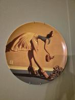 Decoratieve bord met afbeelding, Ophalen of Verzenden