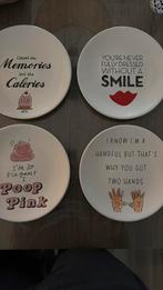 Blond amsterdam bordjes 7x, Huis en Inrichting, Woonaccessoires | Tekstborden en Spreuken, Ophalen of Verzenden, Zo goed als nieuw