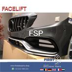 W205 C63 AMG FACELIFT VOORBUMPER COMPLEET Mercedes C Klasse, Auto-onderdelen, Carrosserie en Plaatwerk, Gebruikt, Voor, Mercedes-Benz