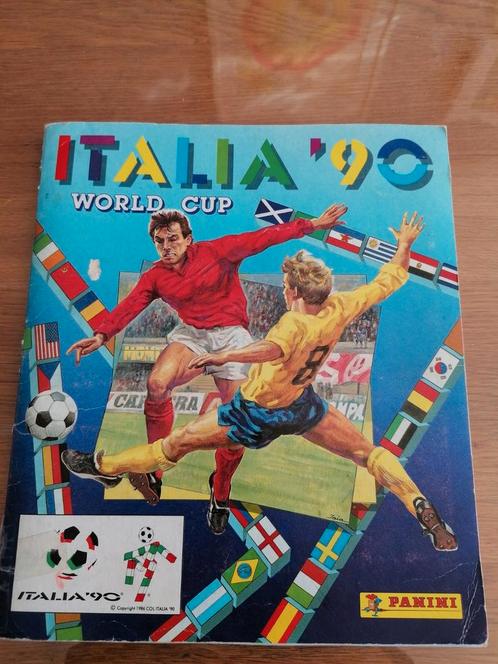 Panini WK 1990 voetbalstickeralbum compleet onbeschreven, Hobby en Vrije tijd, Stickers en Plaatjes, Gebruikt, Sticker, Ophalen of Verzenden