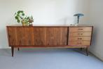Vintage dressoir l Palissander l Topform l 220 cm breed, Ophalen, Gebruikt, Mid century modern, 150 tot 200 cm