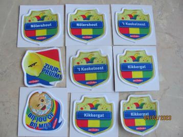 NIEUW 8x Jan Linders Carnaval EMBLEMEN plekkers KLEDING 2018 beschikbaar voor biedingen