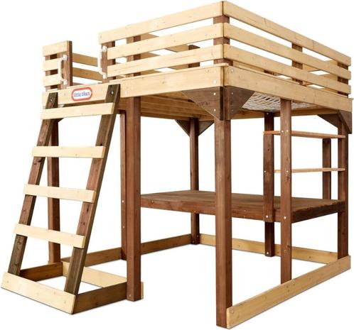 KINDERBED/HOOGSLAPER, Kinderen en Baby's, Kinderkamer | Bedden, Nieuw, 180 cm of meer, 100 cm of meer, Lattenbodem, Matras, Ophalen