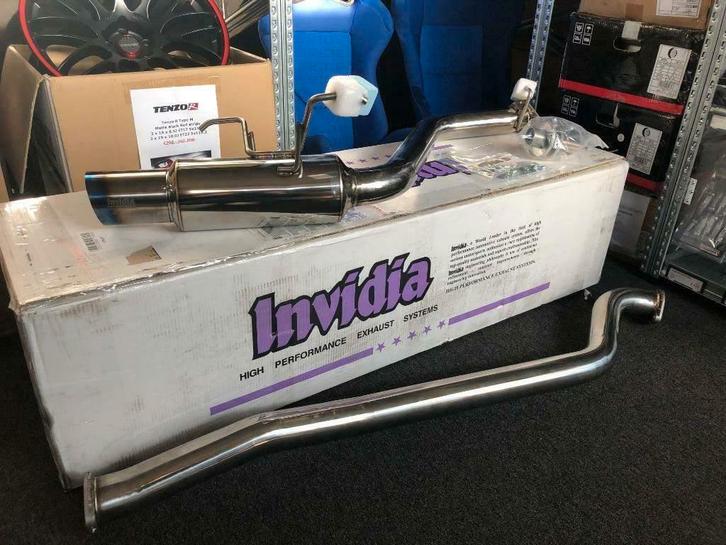 Invidia N1 Single Tit. Tip catback uitlaat - Impreza 08-14, Auto diversen, Tuning en Styling, Ophalen of Verzenden