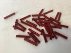 Lego plaat 1x6 donker rood, Ophalen of Verzenden, Gebruikt, Losse stenen, Lego