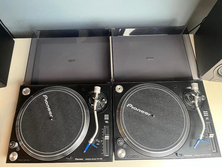Pioneer PLX-1000 draaitafels + 2x Ortofon Concorde DJ, Muziek en Instrumenten, Dj-sets en Draaitafels, Zo goed als nieuw, Draaitafel