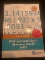 Werkboek Kennisbasis Rekenen-Wiskunde PABO, Ophalen of Verzenden, Zo goed als nieuw, HBO
