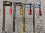 Lijmklemmen (4 stuks)., Doe-het-zelf en Verbouw, Gereedschap | Handgereedschap, Ophalen of Verzenden, Gebruikt