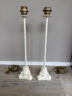 Lampenvoeten 2x  landelijk, Ophalen, Gebruikt, Hout, 50 tot 75 cm