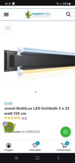 Nieuwe Juwel MultiLux LED lichtbalk 2 x 23 watt 120 cm., Dieren en Toebehoren, Vissen | Aquaria en Toebehoren, Verlichting of Verwarming