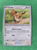 Eevee - Pokemon Together 133 - 151 (mew) promo, Hobby en Vrije tijd, Verzamelkaartspellen | Pokémon, Ophalen of Verzenden, Zo goed als nieuw