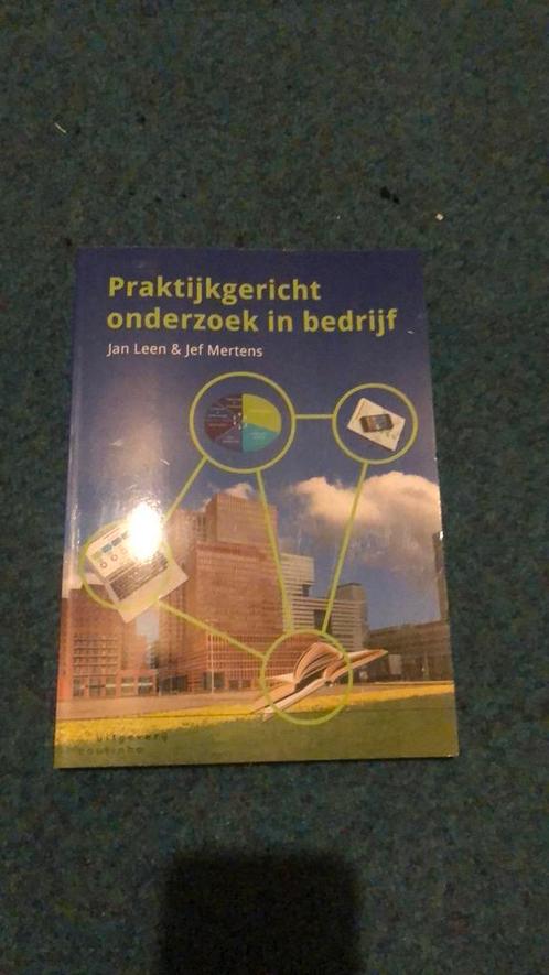 Jan Leen - Praktijkgericht onderzoek in bedrijf, Boeken, Schoolboeken, Zo goed als nieuw, Nederlands, Ophalen of Verzenden