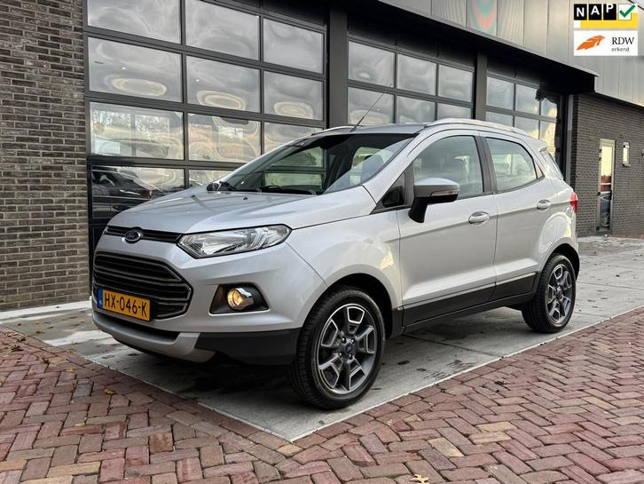 Ford EcoSport 1.0 EcoBoost Titanium | 1/2 Leer | Clima | Cru, Auto's, Ford, Bedrijf, Te koop, Ecosport, ABS, Airbags, Airconditioning