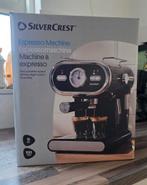 SilverCrest Espressomachine - Zo goed als nieuw!, Witgoed en Apparatuur, Koffiezetapparaten, Espresso apparaat, Gemalen koffie