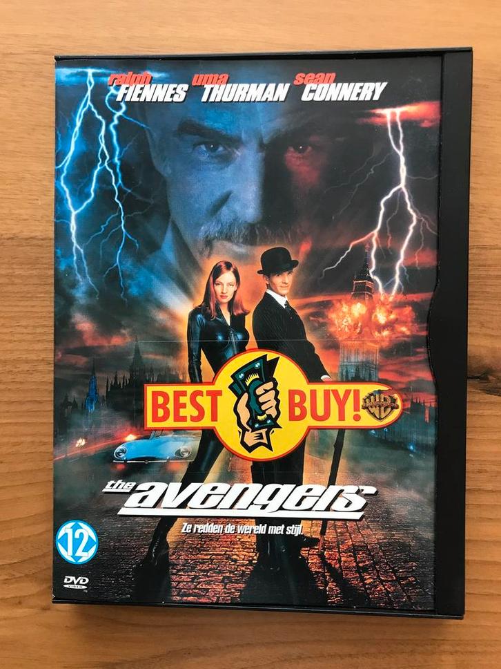 The Avengers (Ralph Fiennes / Uma Thurman / Sean Connery, Cd's en Dvd's, Dvd's | Actie, Zo goed als nieuw, Actie, Vanaf 12 jaar