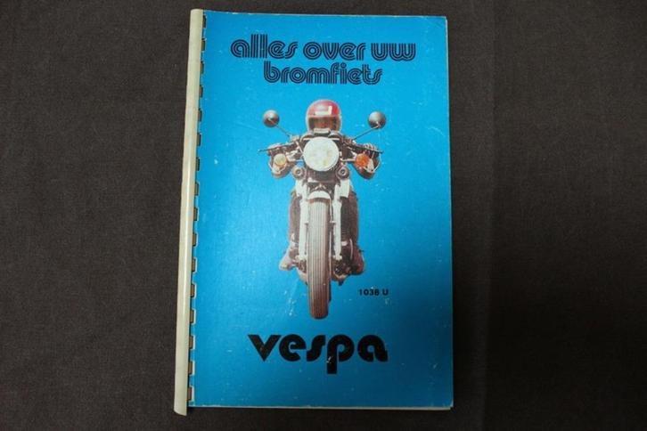 alles over uw bromfiets VESPA Ciao Boxer, Fietsen en Brommers, Handleidingen en Instructieboekjes, Gebruikt, Ophalen of Verzenden