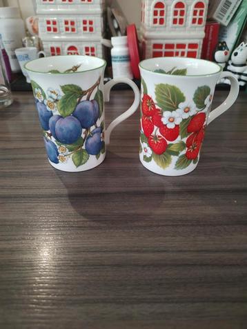 Crown Trent China Mokken - Set van 2 beschikbaar voor biedingen