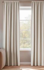 Verduisterende Gordijnen creme/beige 140x270cm - 6 stuks, Huis en Inrichting, Stoffering | Gordijnen en Lamellen, Ophalen, Crème