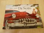 1951 DeSoto De Soto Prestige Brochure USA, Gelezen, Ophalen of Verzenden