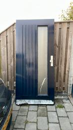 Houten voordeur, Doe-het-zelf en Verbouw, Deuren en Horren, Ophalen, Gebruikt, Buitendeur, 200 tot 215 cm