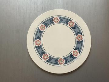 Art Deco middenstuk/XL onderzetter porselein diameter 30 cm beschikbaar voor biedingen