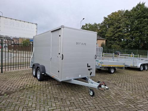 Sirius- 371x171x190cm -2500KG-Aluminium-Deur/Klep combinatie, Auto diversen, Aanhangers en Bagagewagens, Nieuw, Ophalen