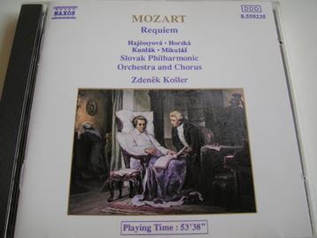 MOZART Requiem CD KOSLER NAXOS beschikbaar voor biedingen