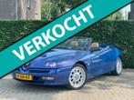 Alfa Romeo Spider 2.0-16V T.Spark L|Handelsprijs|, Auto's, 1345 kg, Cabriolet, Blauw, Spider