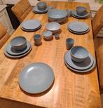 Toscane Blauw Servies - Prachtig!, Huis en Inrichting, Keuken | Servies, Ophalen, Gebruikt, Overige stijlen, Aardewerk