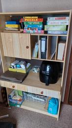 Kinderbureau met kastruimte, Ophalen, Gebruikt, 100 tot 150 cm, Modern