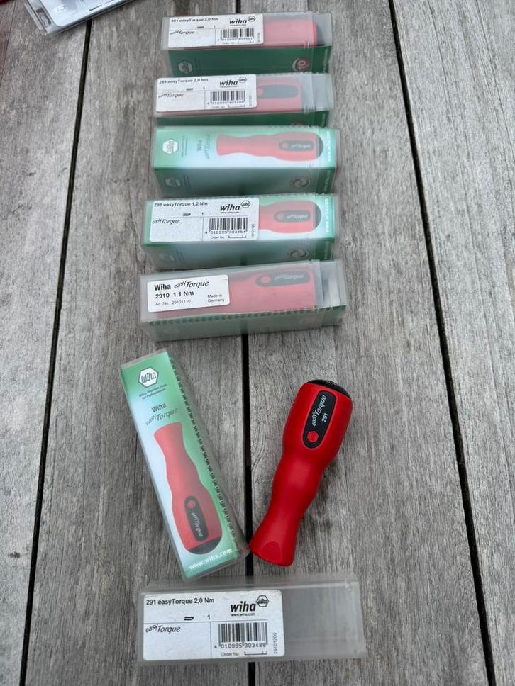 Te koop diversen Wiha easytorque type 291in verschillende Nm, Auto diversen, Autogereedschap, Zo goed als nieuw, Ophalen of Verzenden