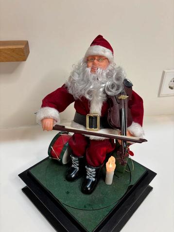 Holiday Creations 1993 Kerstman speelt viool beschikbaar voor biedingen