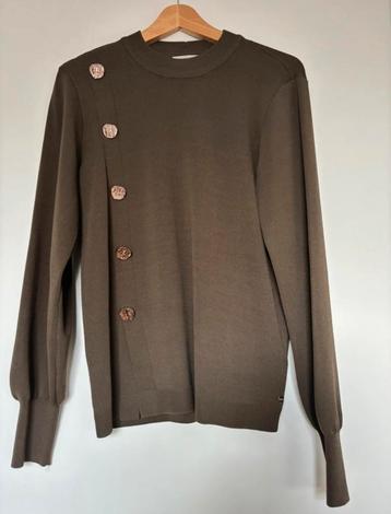 STUDIO ANNELOES trui Lovis button pullover-new army beschikbaar voor biedingen