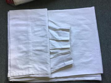 Stel overgordijnen off white, 2 stuks. beschikbaar voor biedingen