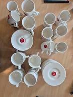 Douwe Egberts koffieservies, Huis en Inrichting, Keuken | Servies, Ophalen of Verzenden, Zo goed als nieuw, Overige stijlen, Kop(pen) en/of Schotel(s)