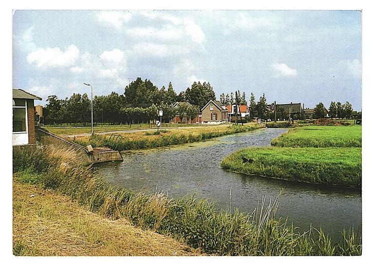 982316 Groot Ammers ZH Graafland Nette oude kaart onbeschr, Verzamelen, Ansichtkaarten | Nederland, Ongelopen, Zuid-Holland, Ophalen of Verzenden