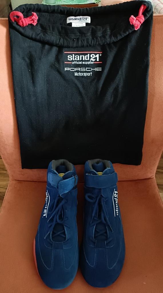 Stand21 raceschoenen Porsche maat 43 - nieuw, Kleding | Heren, Sportkleding, Nieuw, Overige typen, Maat 46 (S) of kleiner, Blauw