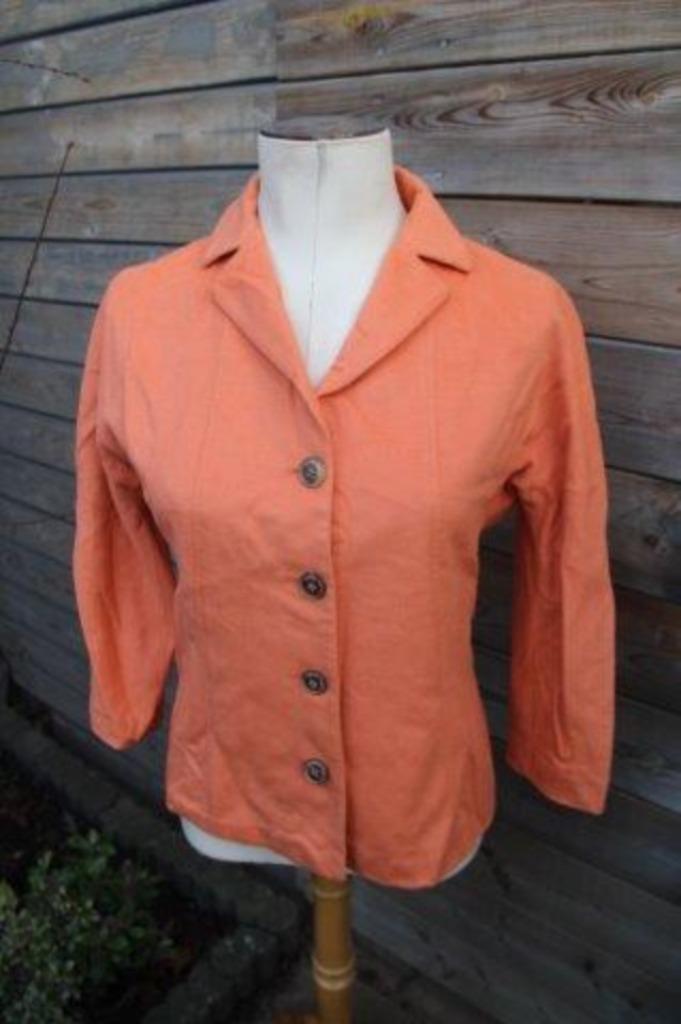 Jasje oranje Sandra Pabst mt 36 Winter Vaste prijs, Kleding | Dames, Jasjes, Kostuums en Pakken, Zo goed als nieuw, Jasje, Maat 36 (S)