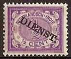 Ned-Indie Dienst 9 postfris 1911, Verzenden, Postfris, Nederlands-Indië