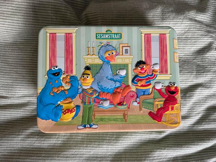 Pickwick Sesamstraat Blik, Hobby en Vrije tijd, Overige Hobby en Vrije tijd, Gebruikt, Ophalen of Verzenden