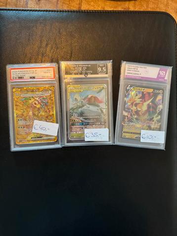 Pokémon Graded Kaarten beschikbaar voor biedingen