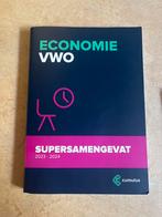 Economie VWO Supersamengevat 2023-2024, Boeken, Schoolboeken, Ophalen of Verzenden, Zo goed als nieuw, VWO, Economie