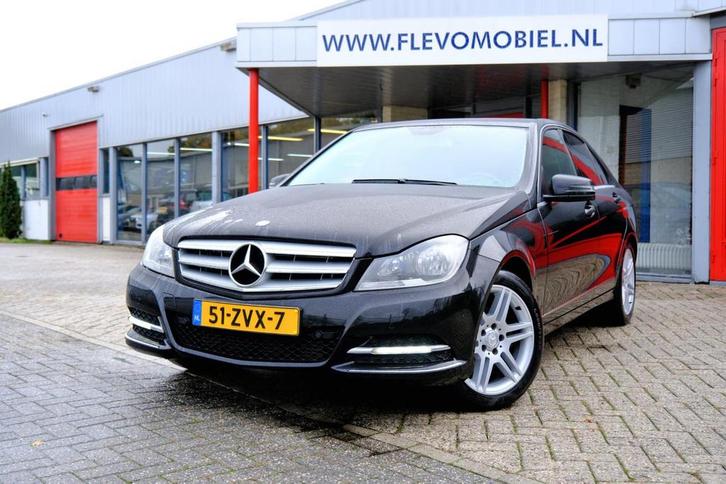 Mercedes-Benz C-klasse 180 Avantgarde Aut. Navi|Half Leder|C, Auto's, Mercedes-Benz, Bedrijf, Te koop, C-Klasse, ABS, Airbags