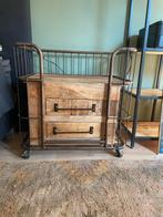 Nieuw Houten kastje op wielen van VARIOS, Nieuw, Met lade(s), 25 tot 50 cm, Overige houtsoorten