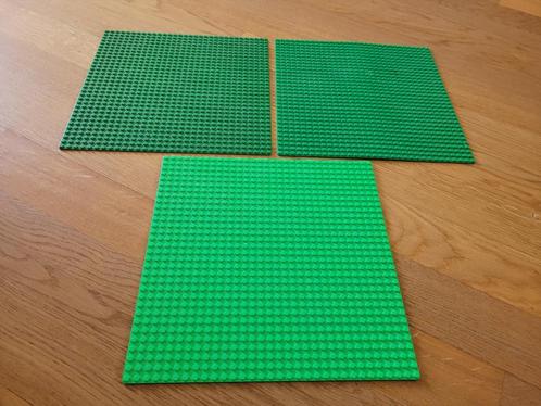Partij P310=3x Lego grondplaten, Kinderen en Baby's, Speelgoed | Duplo en Lego, Gebruikt, Lego, Losse stenen, Ophalen of Verzenden
