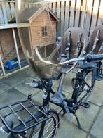 Fietsstoeltje met windscherm, 2 zitjes, Windscherm, 56 cm of meer, Zo goed als nieuw