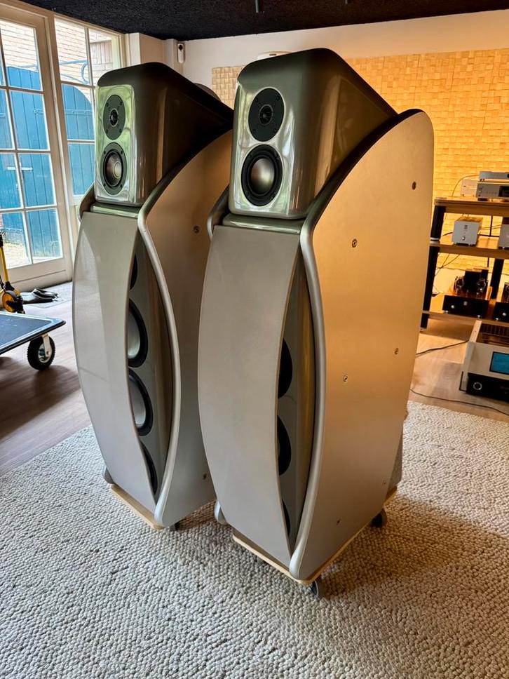 Revel Ultima Salon, Audio, Tv en Foto, Luidsprekers, Zo goed als nieuw, Front, Rear of Stereo speakers, 120 watt of meer, Overige merken