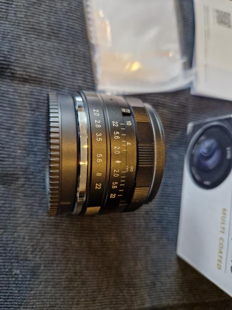 Meike 50mm F2.0 Lens - Nieuwstaat, Audio, Tv en Foto, Fotografie | Lenzen en Objectieven, Ophalen of Verzenden, Zo goed als nieuw